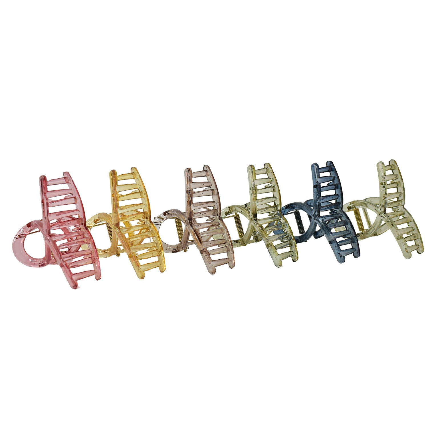 Plastic Hair Clamp Grip, Simple Matte Hair Barrette Clamp (1 Pc) Plastic Hair Clamp Grip, Simple Matte Hair Barrette Clamp (1 Pc)